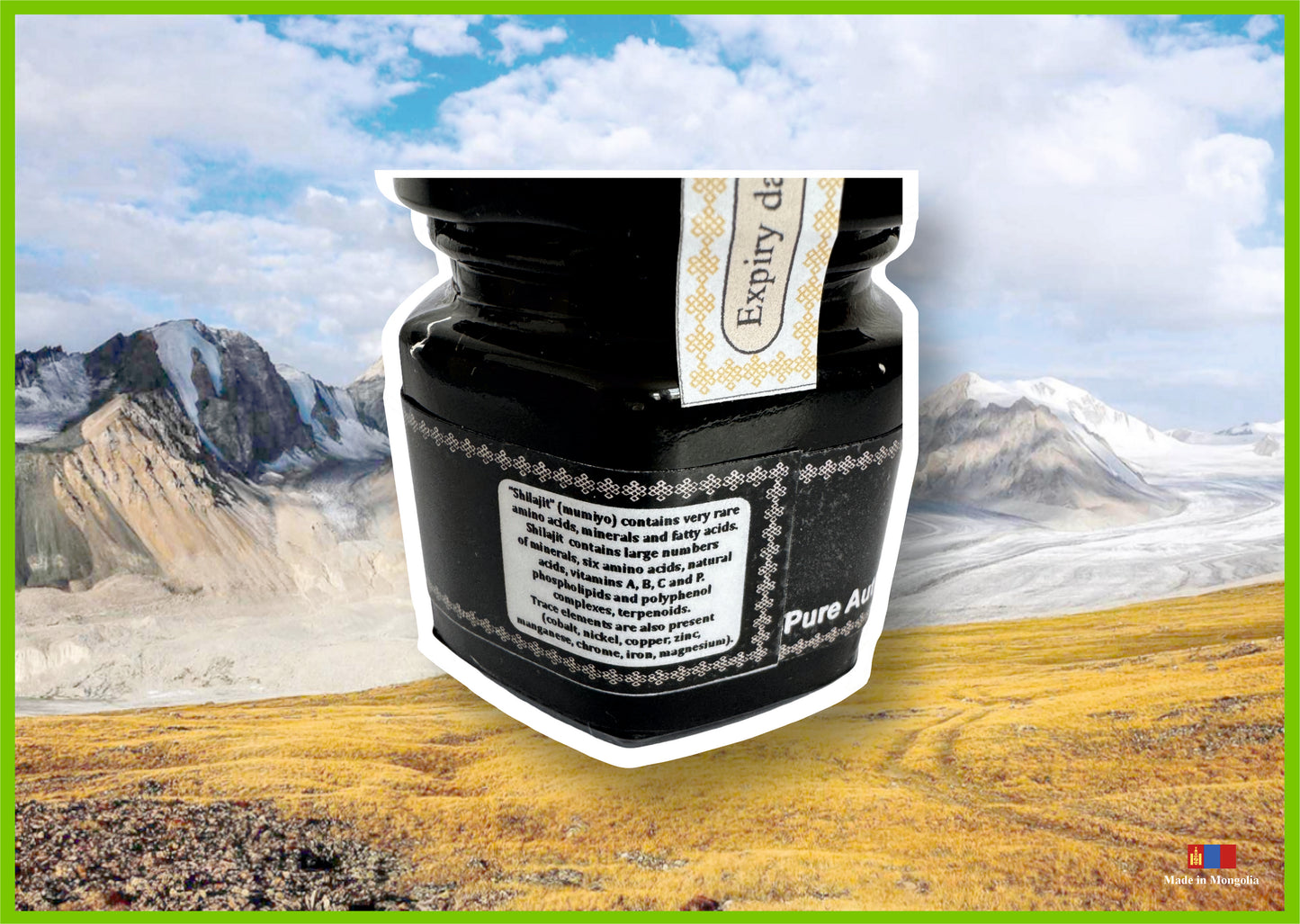 50g PASTE Altai Shilajit High Quality Pure mumiyo mumio mumijo Барагшун